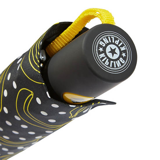 Kipling Auto Open Printed Umbrella Accessories Banana Dot Mania | AU 1709TC